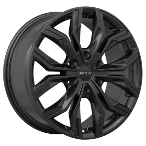 RTX Wheels – Venom 6 – Black – 18″x8″ 35mm – All weather Wheels – 083490